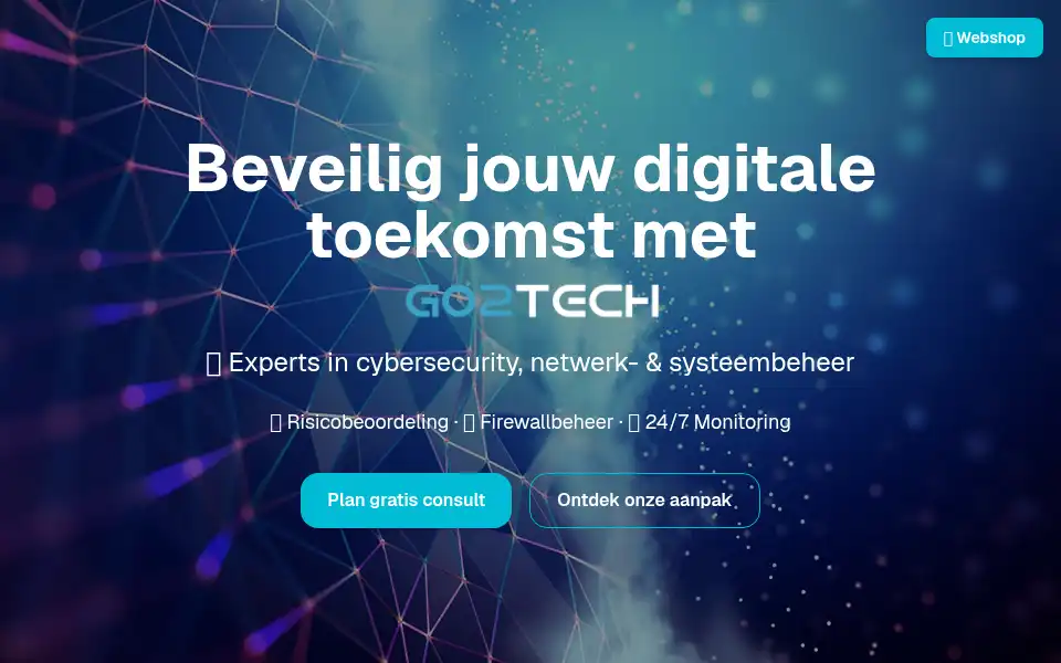Screenshot of go2tech.nl