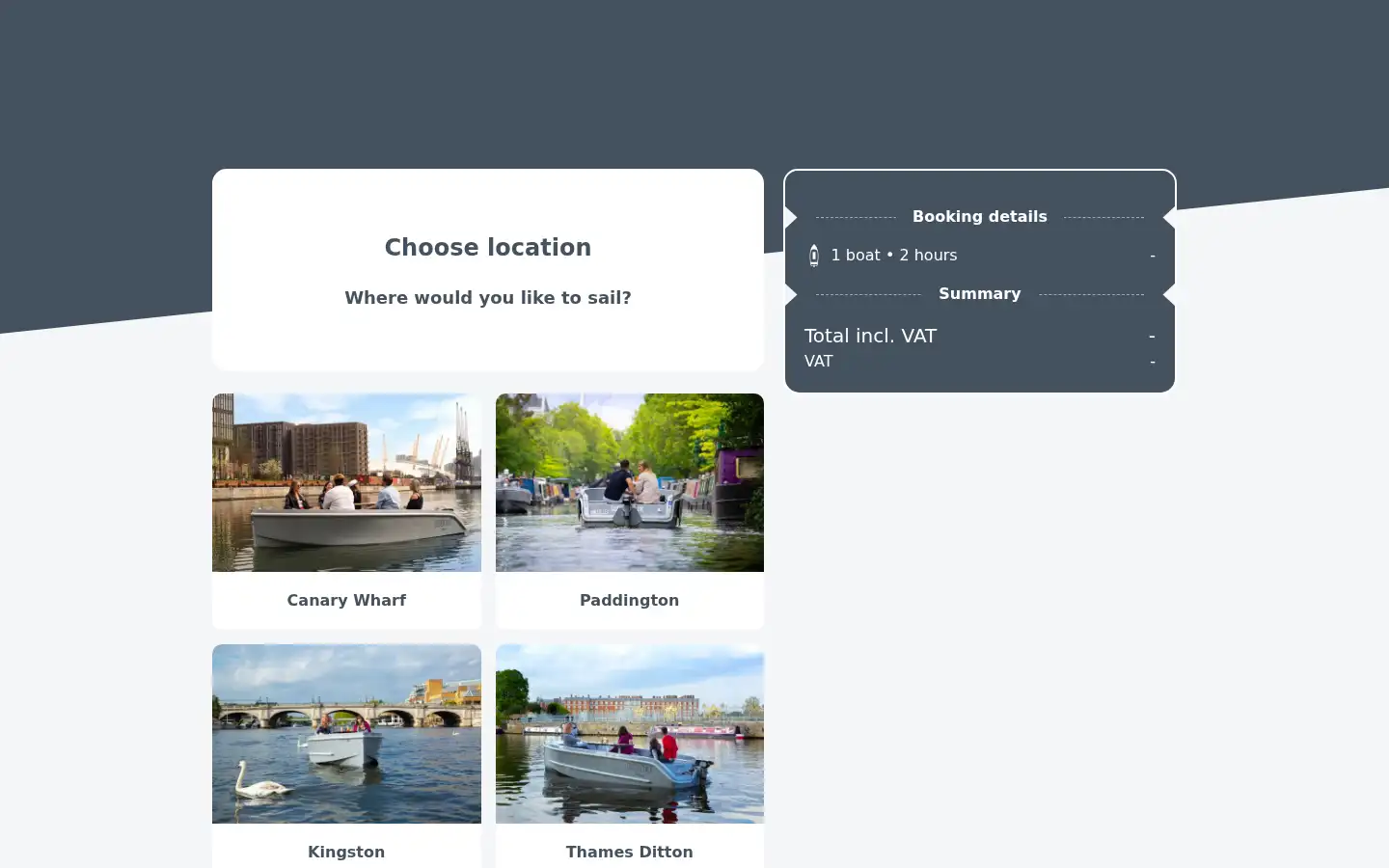 Screenshot of goboat.co.uk