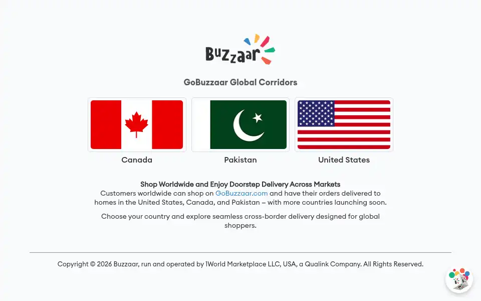 Screenshot of gobuzzaar.com