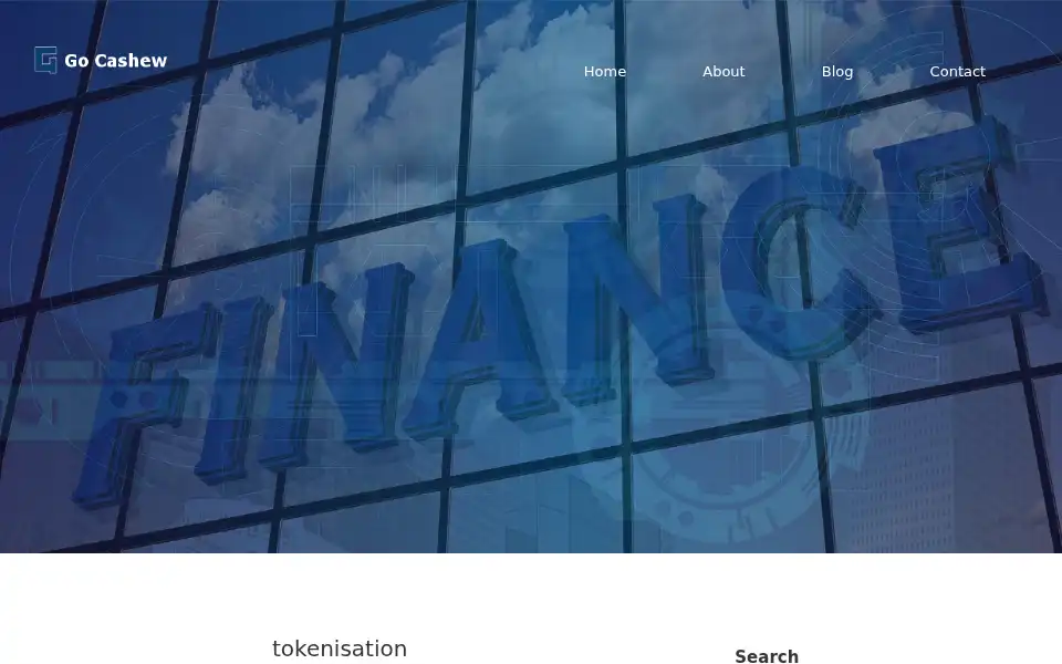 Screenshot of gocashew.com