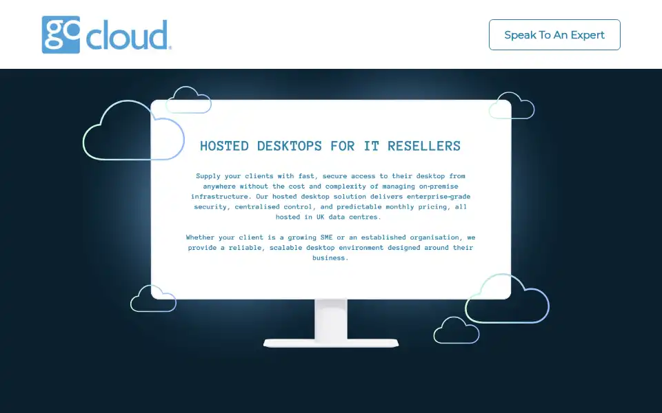 Screenshot of gocloud.co.uk