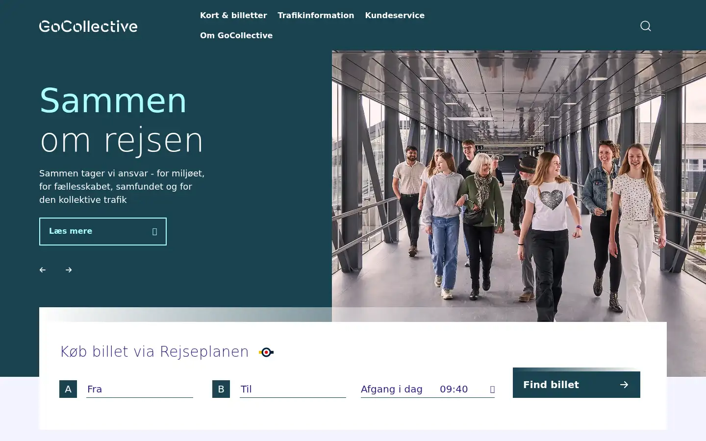 Screenshot of gocollective.dk
