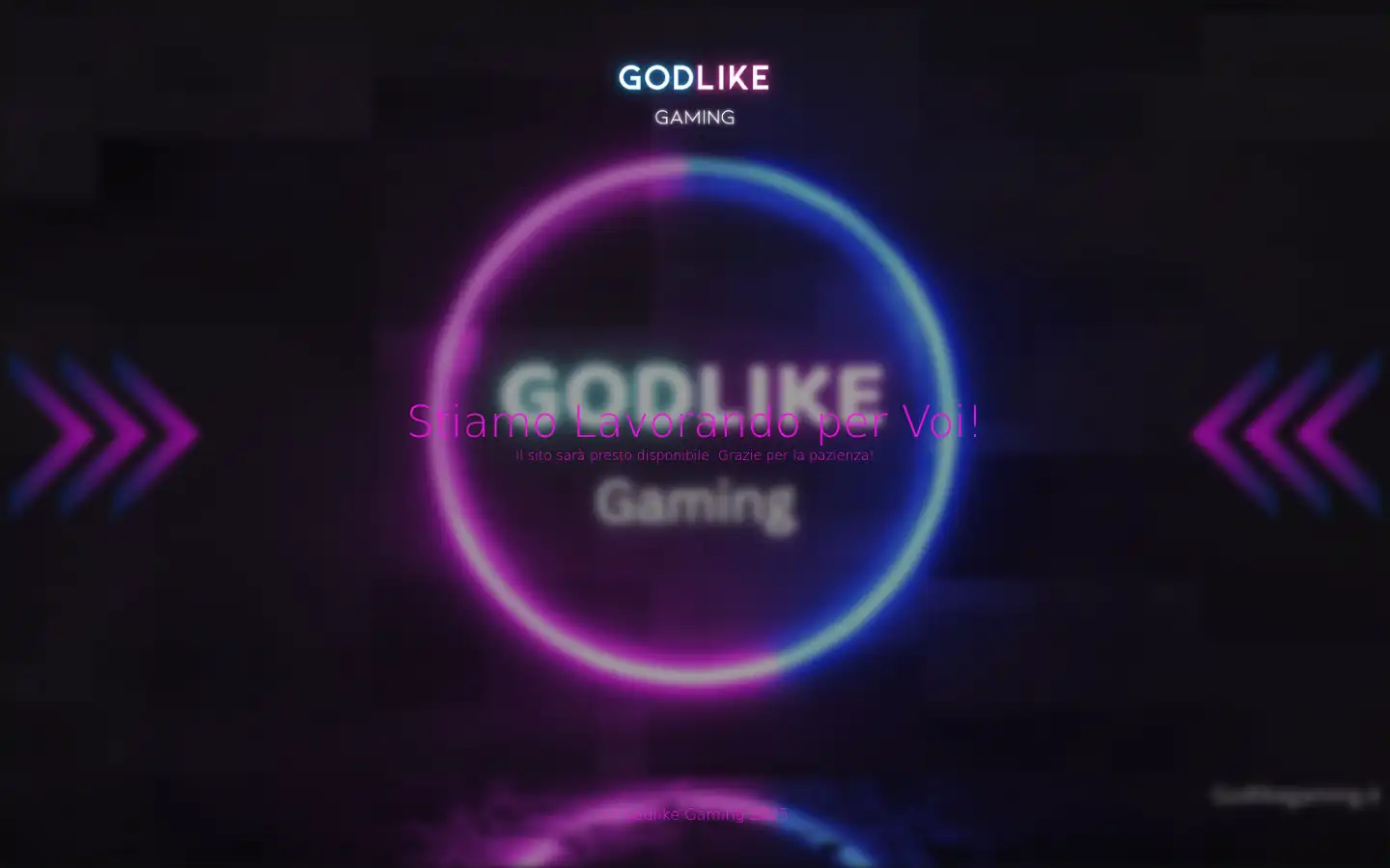 Screenshot of godlikegaming.it