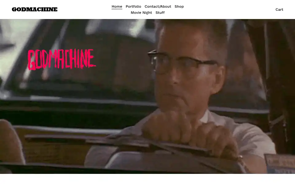 Screenshot of godmachine.co.uk