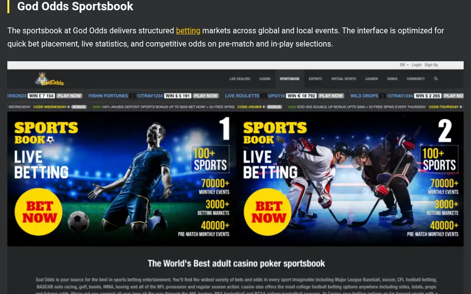 Screenshot of gododds.co.uk
