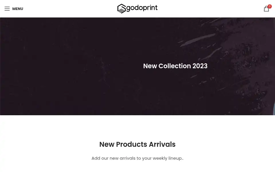 Screenshot of godoprint.com