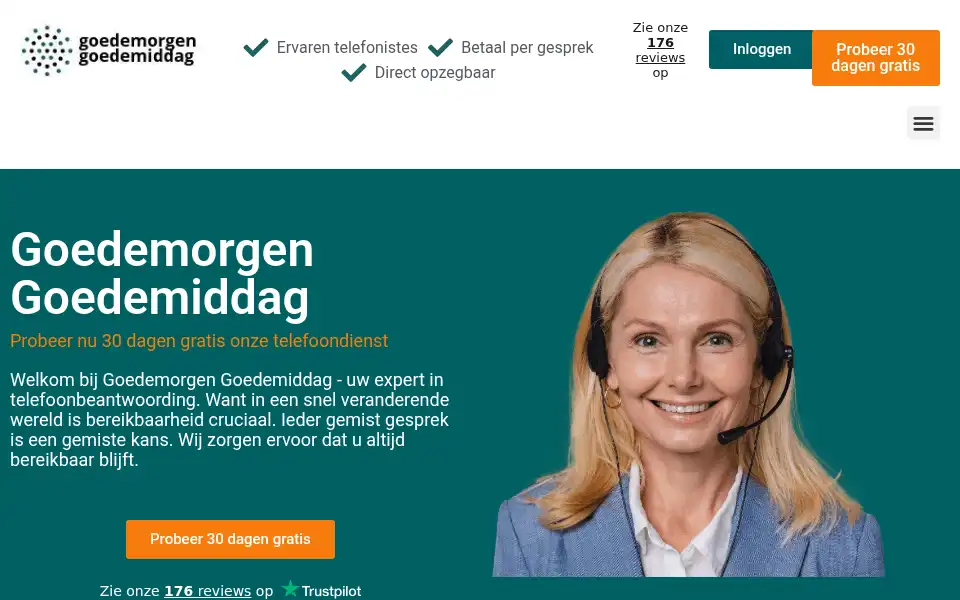 Screenshot of goedemorgen-goedemiddag.nl