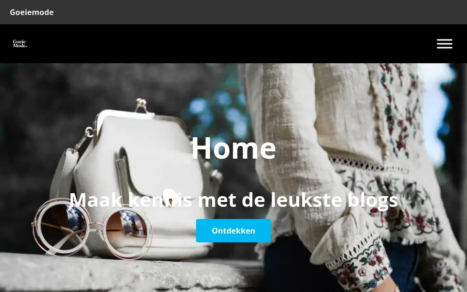 Screenshot of goeiemode.nl