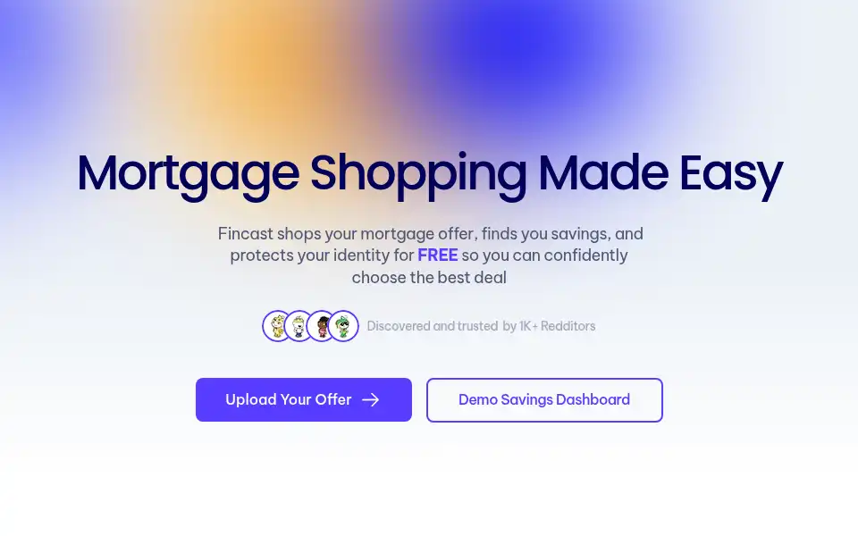 Screenshot of gofincast.com