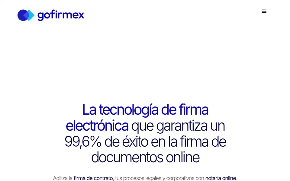 Screenshot of gofirmex.com