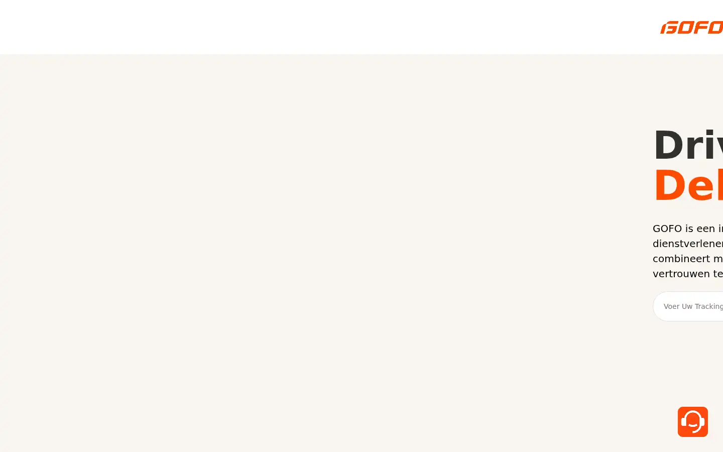 Screenshot of gofoexpress.nl