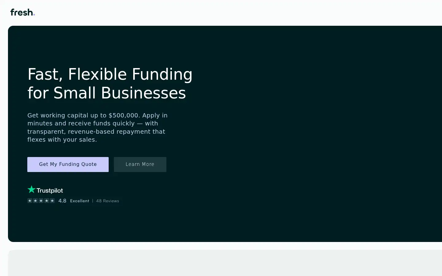 Screenshot of gofreshfunding.com
