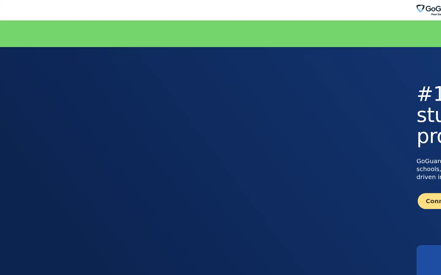 Screenshot of goguardian.com