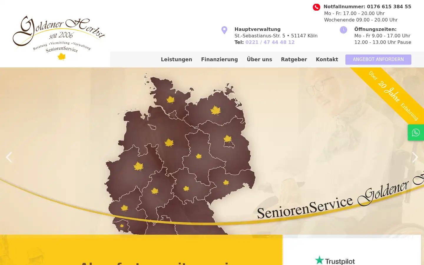 Screenshot of goldenerherbst24.info