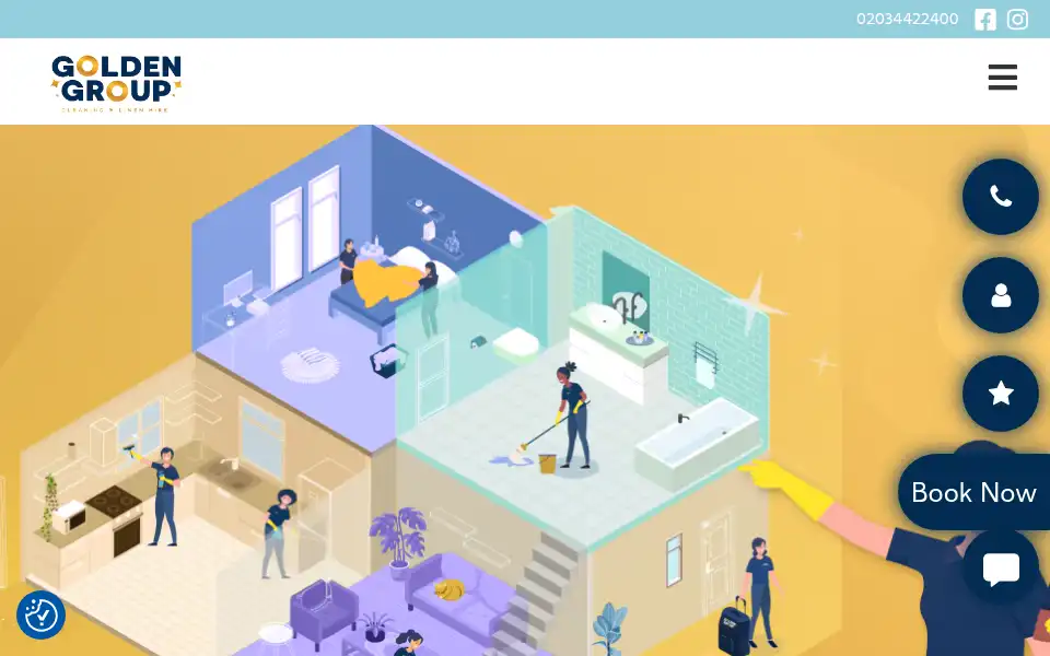 Screenshot of goldengroup.uk