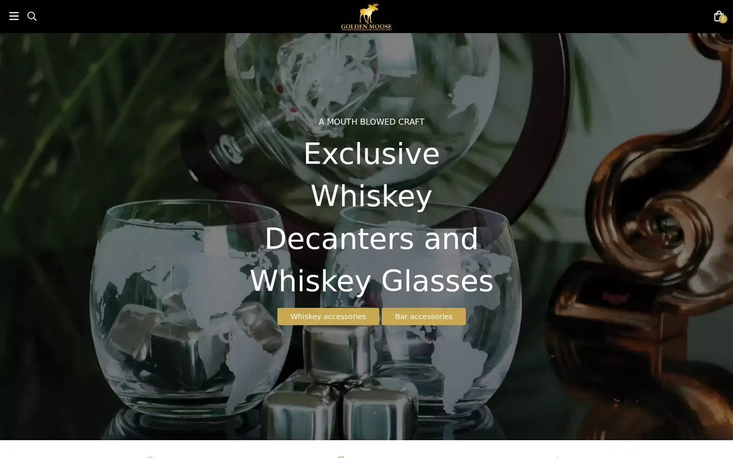 Screenshot of goldenmoose.com