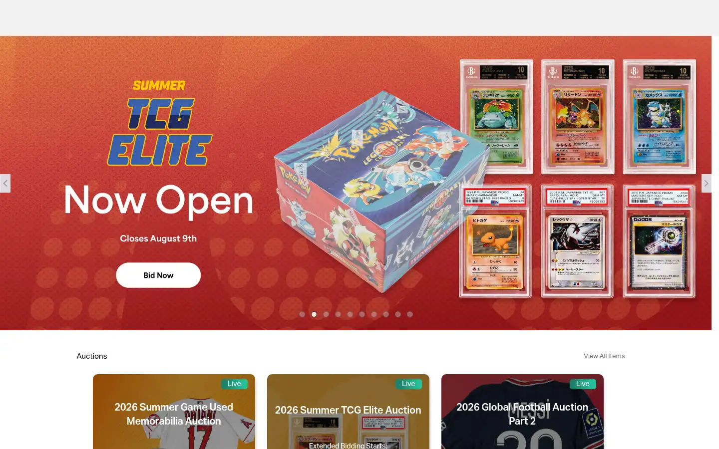 Screenshot of goldin.co