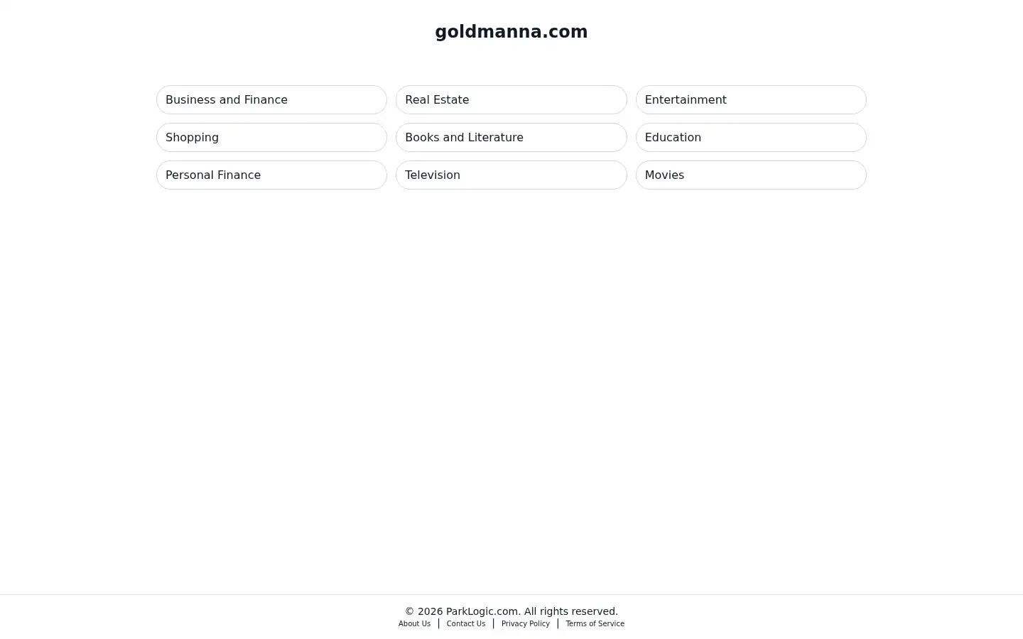 Screenshot of goldmanna.com