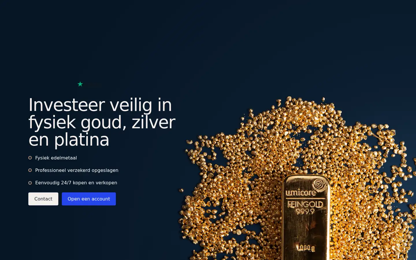 Screenshot of goldrepublic.com