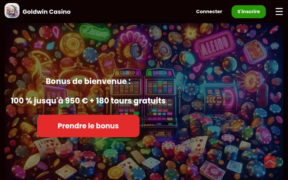 Screenshot of goldwin.fr