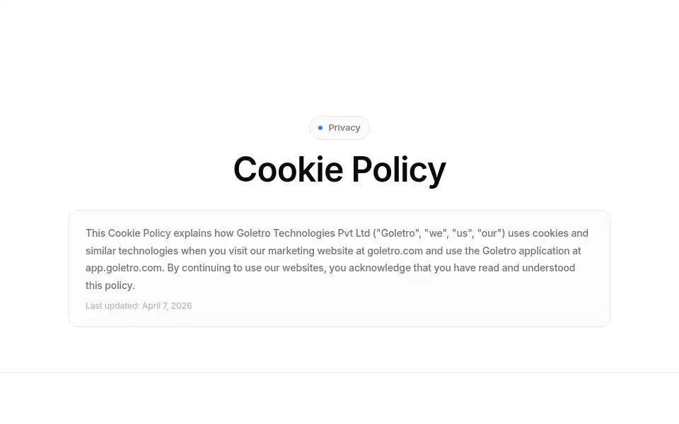 Screenshot of goletro.com