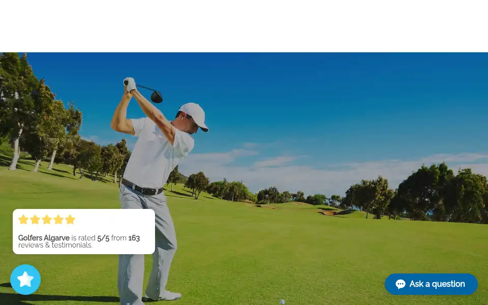 Screenshot of golfersalgarve.com