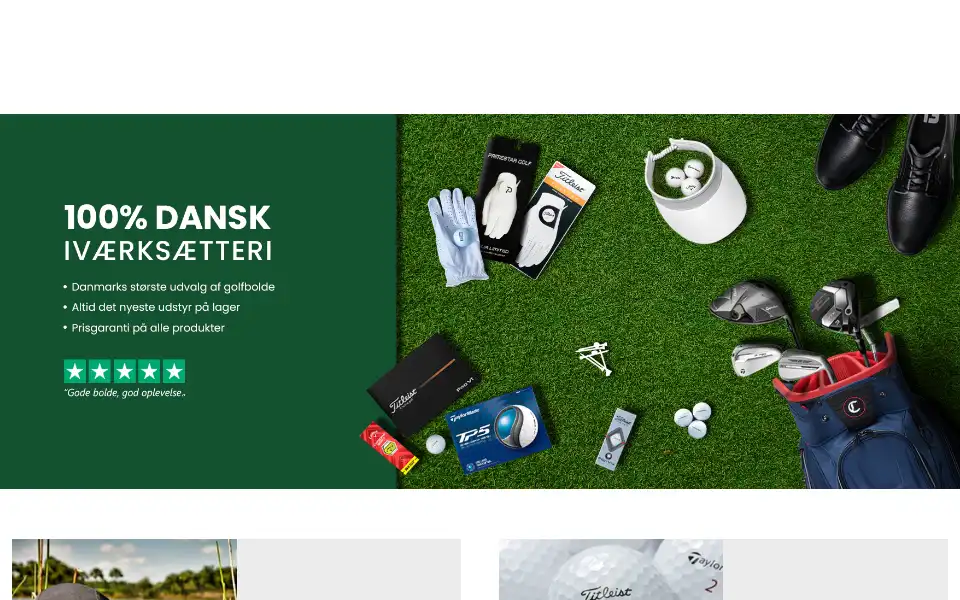 Screenshot of golfpoint.dk