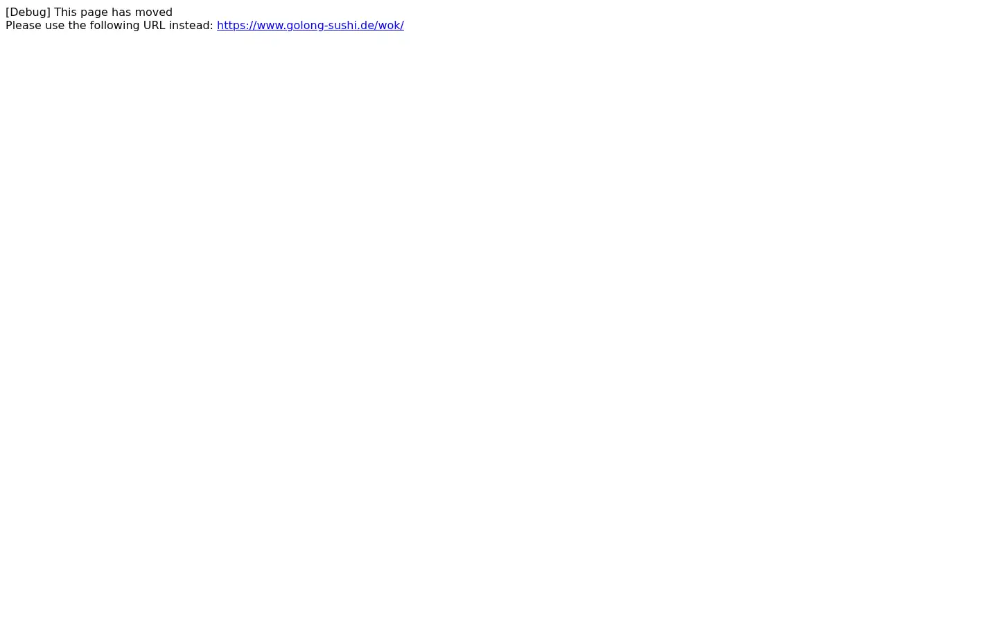 Screenshot of golong-sushi.de