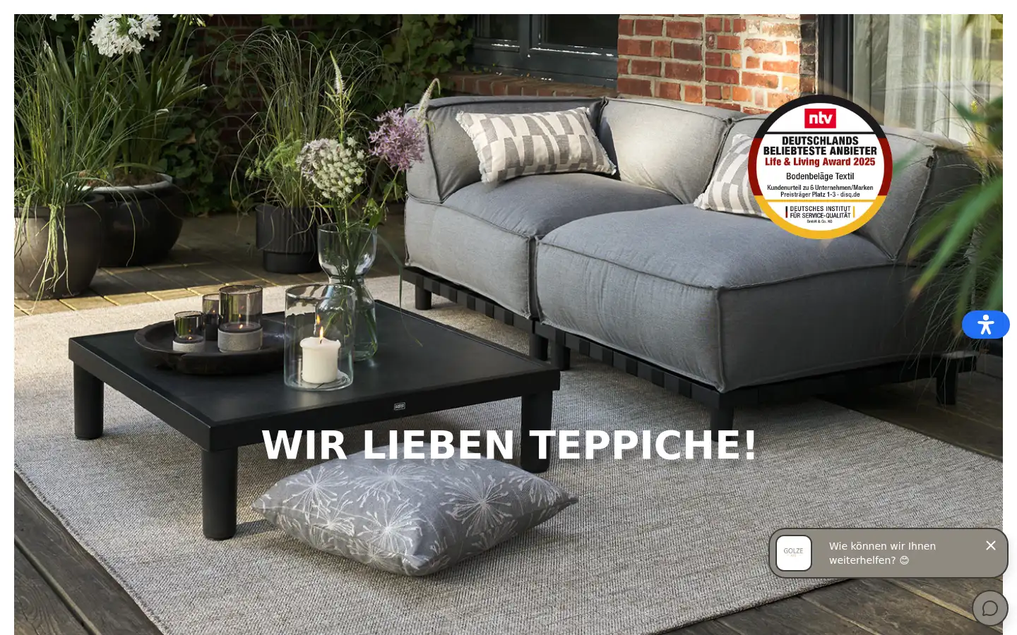 Screenshot of golze.de