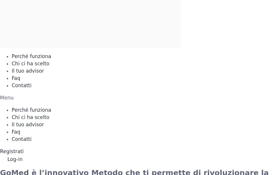 Screenshot of gomed.it