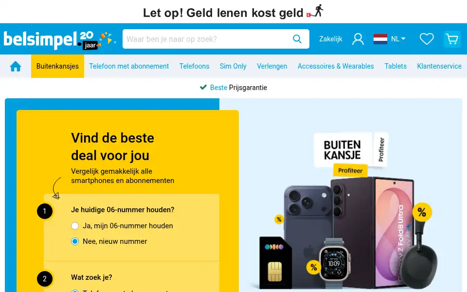 Screenshot of gomibo.nl