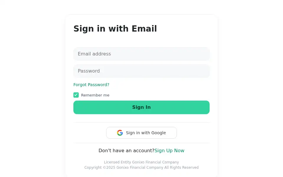Screenshot of gonixo.com