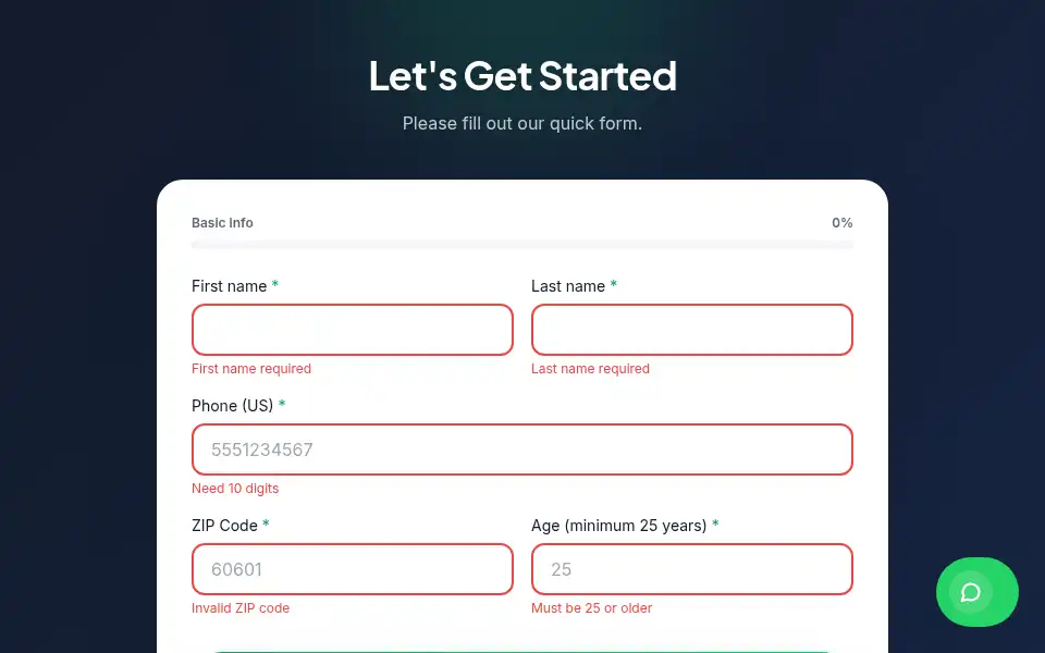 Screenshot of gonzocar.com
