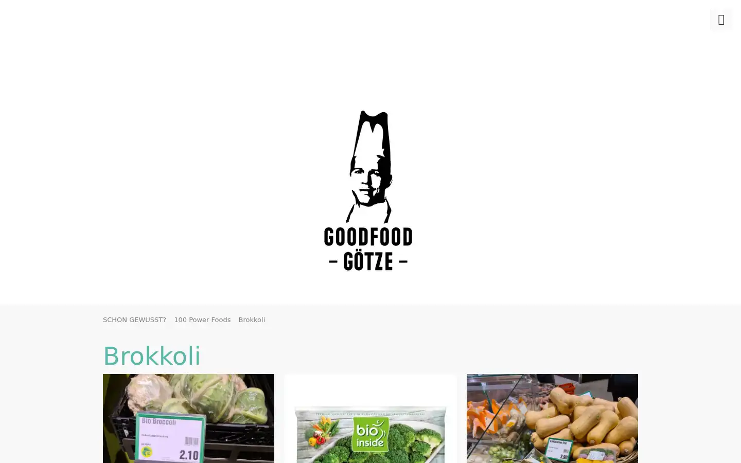 Screenshot of good-food.ch