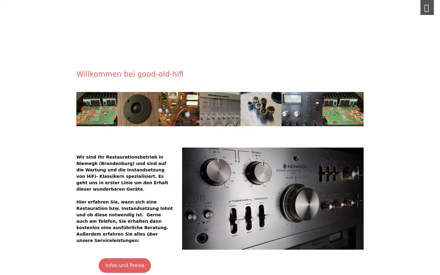 Screenshot of good-old-hifi.de