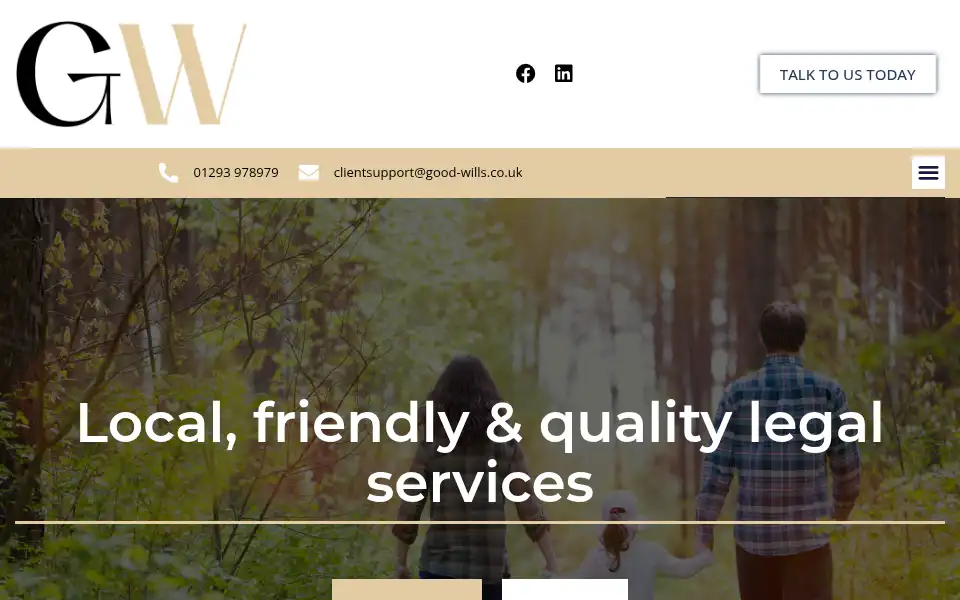 Screenshot of good-wills.co.uk