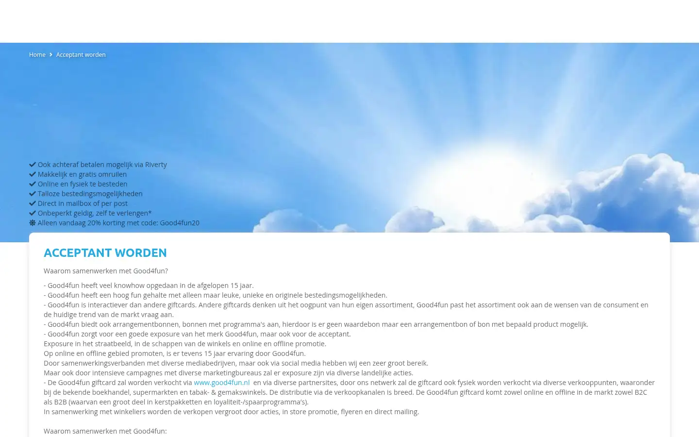 Screenshot of good4fun.nl