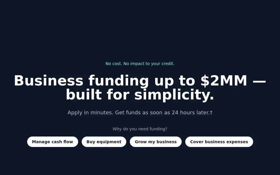 Screenshot of goodchoicelending.com