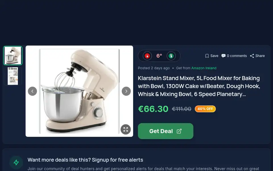 Screenshot of goodcraicdeals.ie