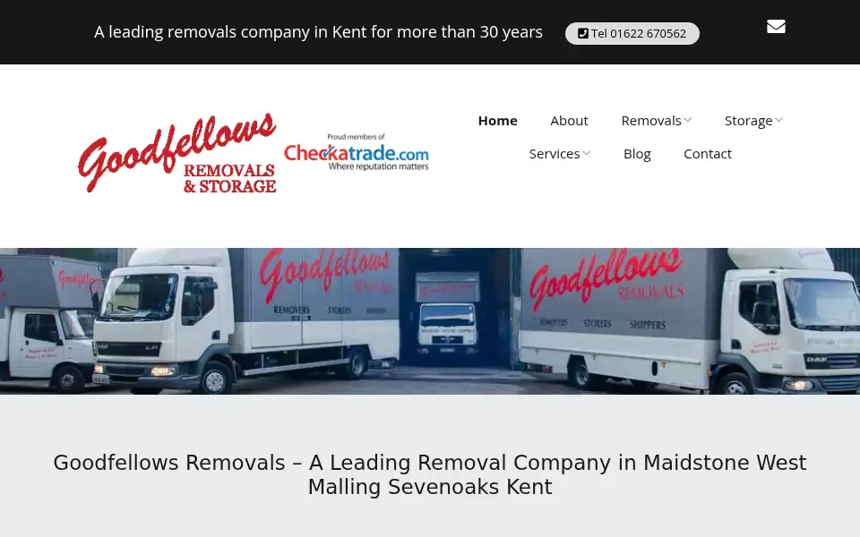 Screenshot of goodfellowsremovals.co.uk