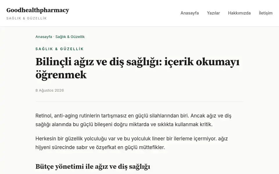 Screenshot of goodhealthpharmacy.life