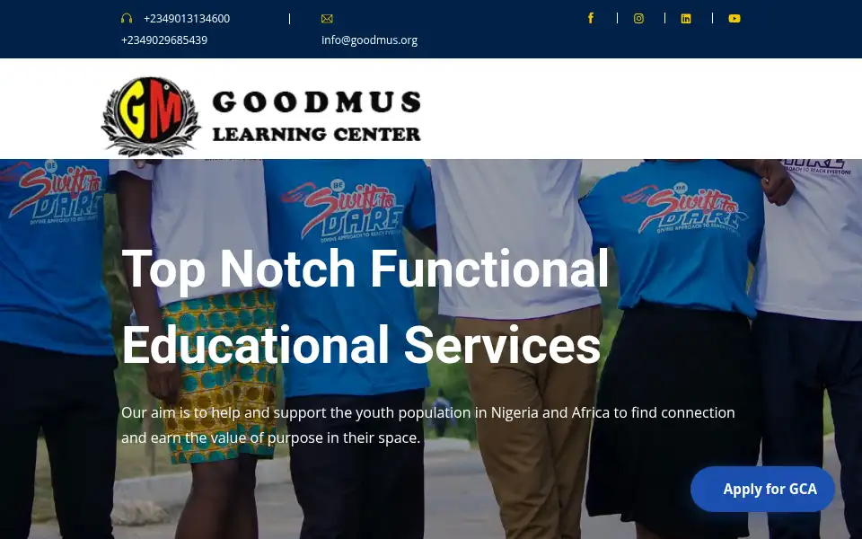 Screenshot of goodmus.org