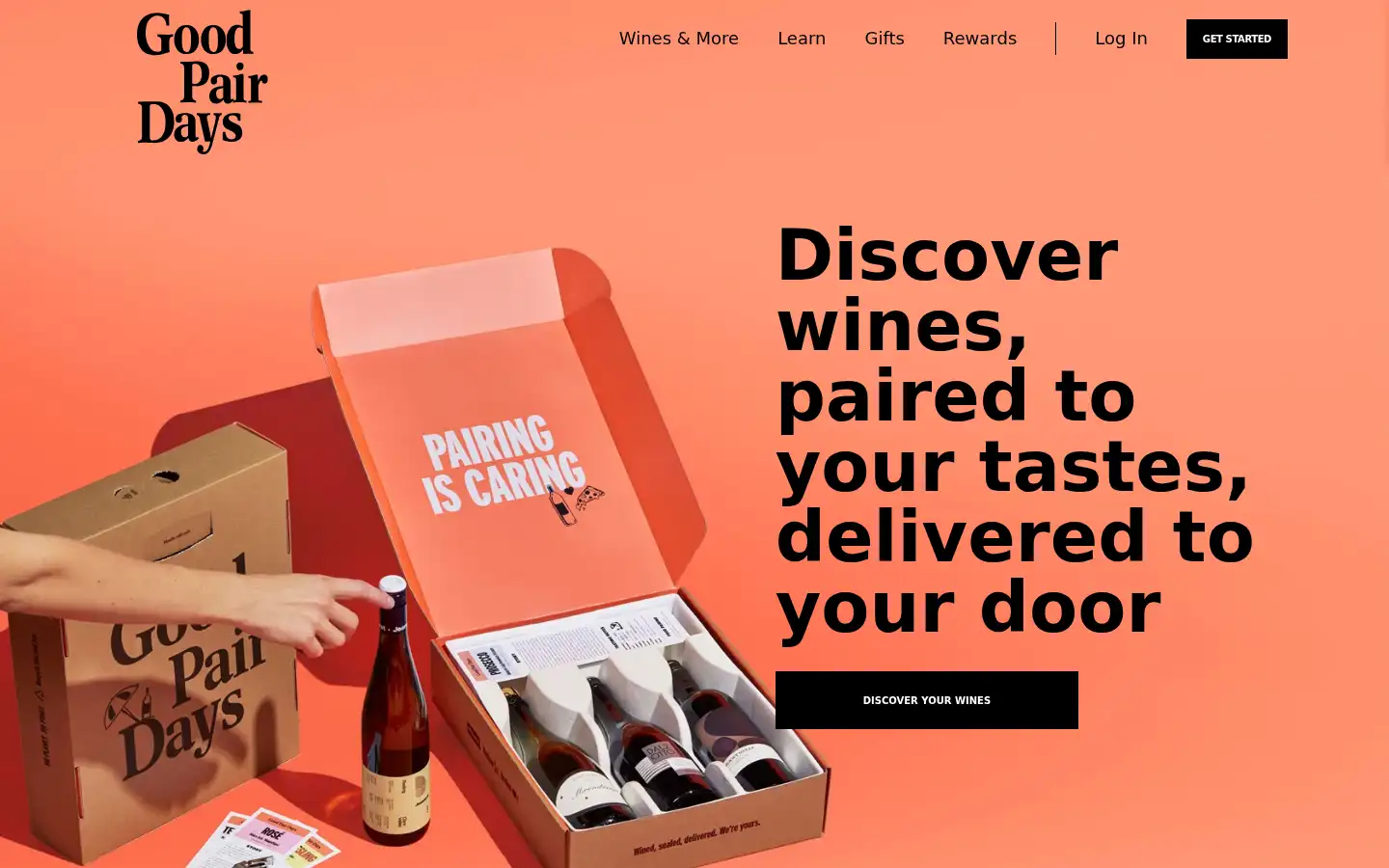 Screenshot of goodpairdays.com