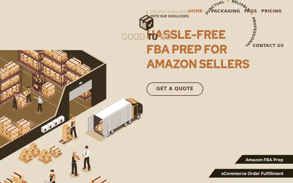 Screenshot of goodtogopackaging.com