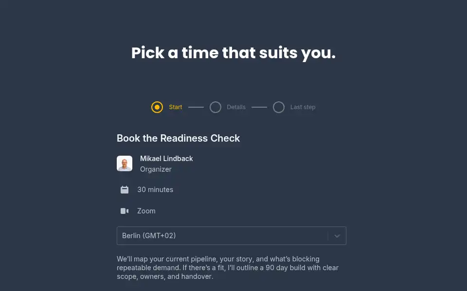 Screenshot of gopartnering.com