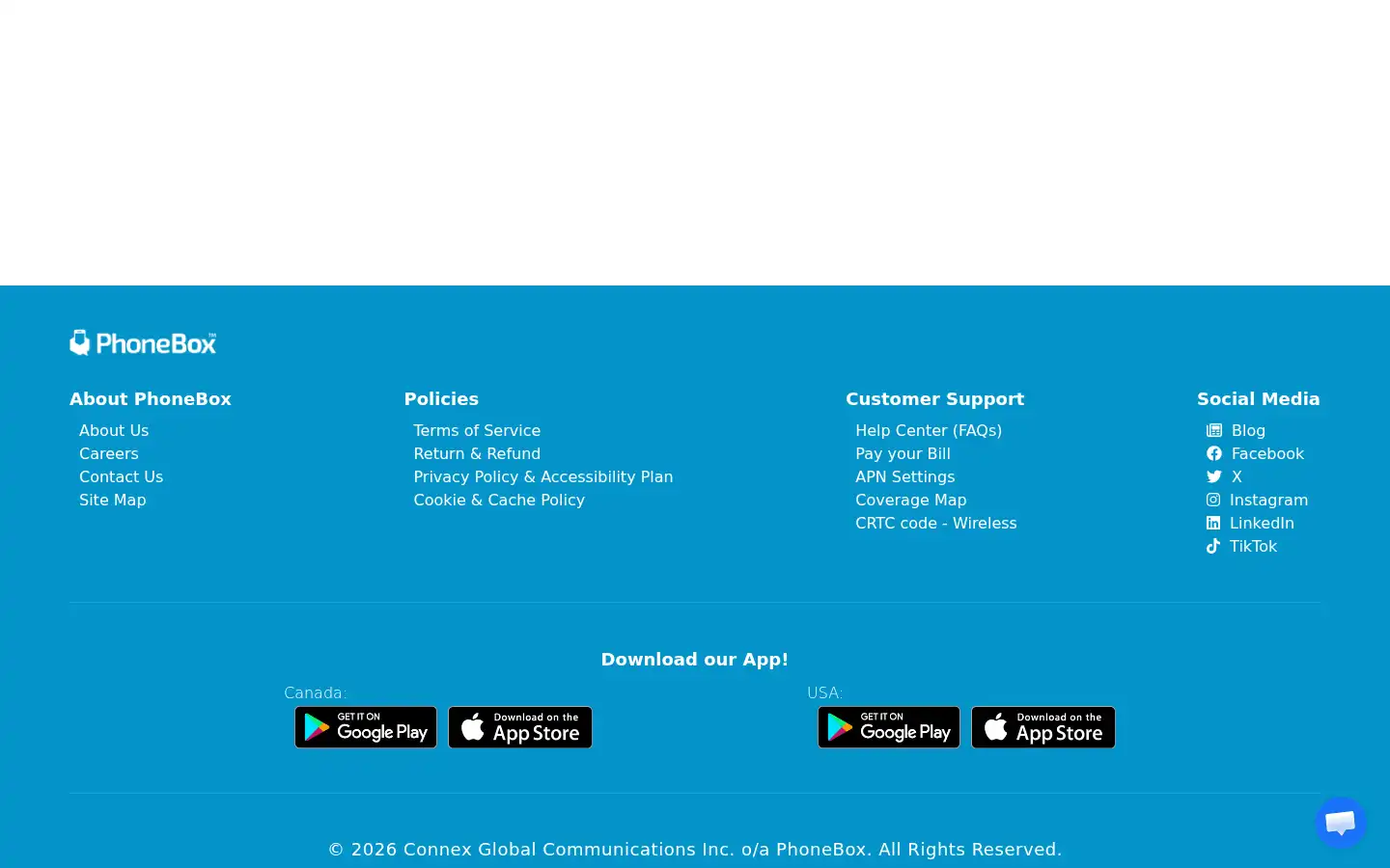 Screenshot of gophonebox.com