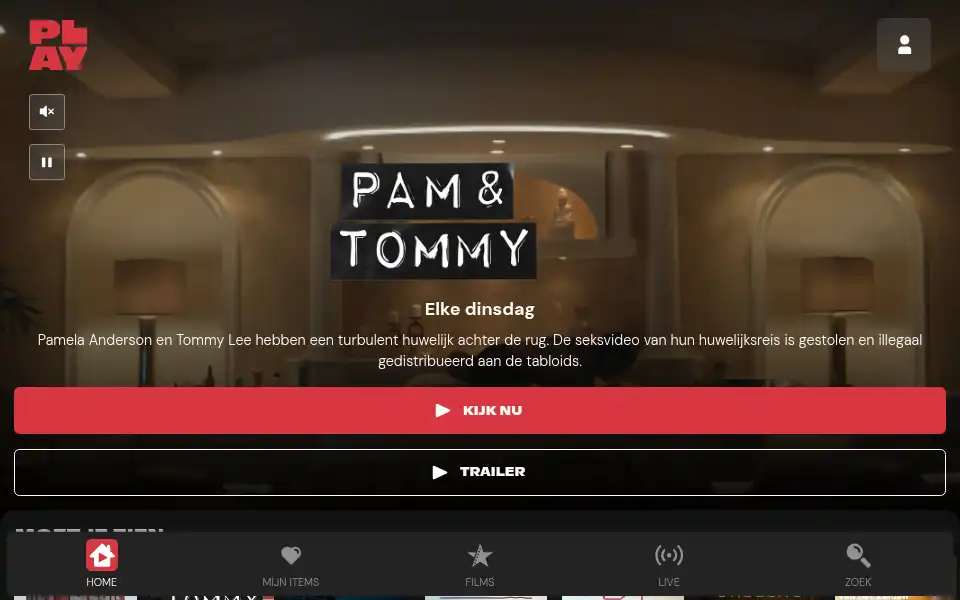 Screenshot of goplay.be
