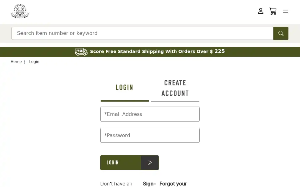Screenshot of gorillasurplus.com