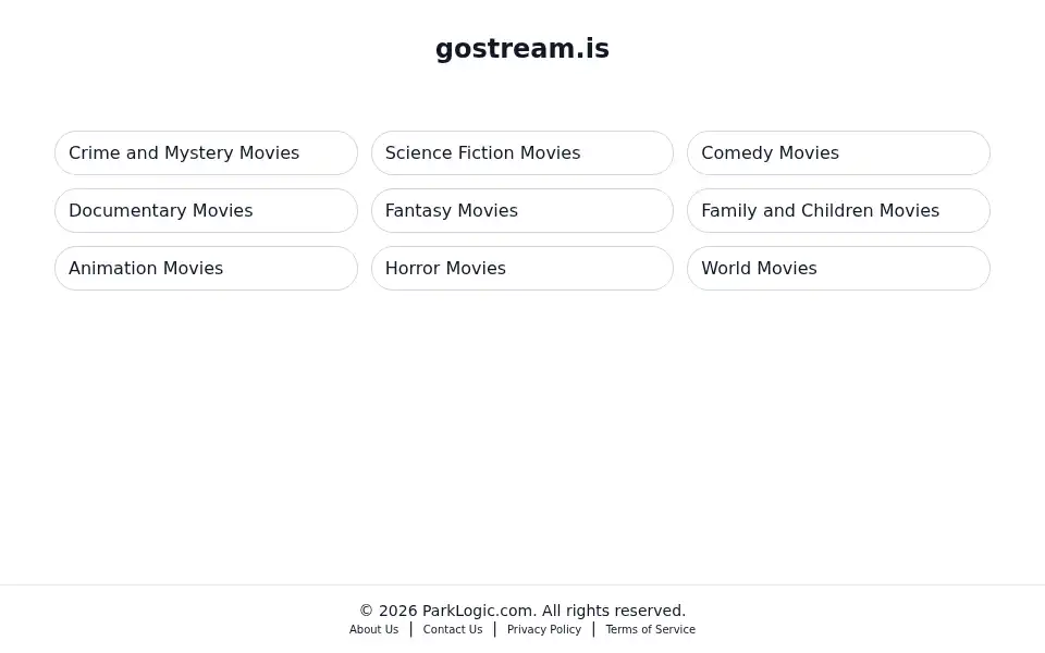Screenshot of gostream.is