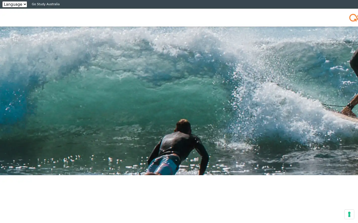 Screenshot of gostudy.com.au